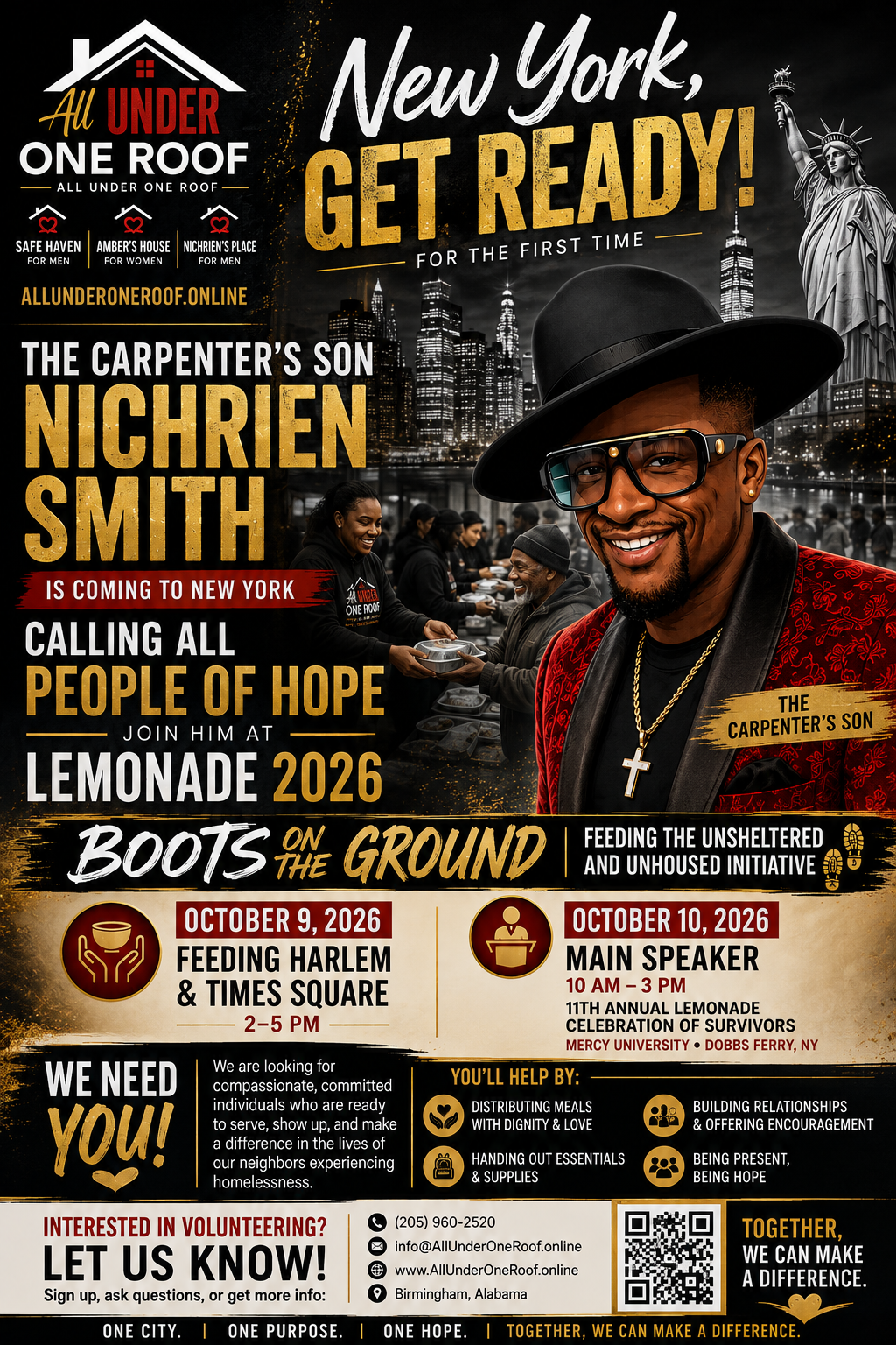 Boots on the Ground — Feeding Harlem & Times Square