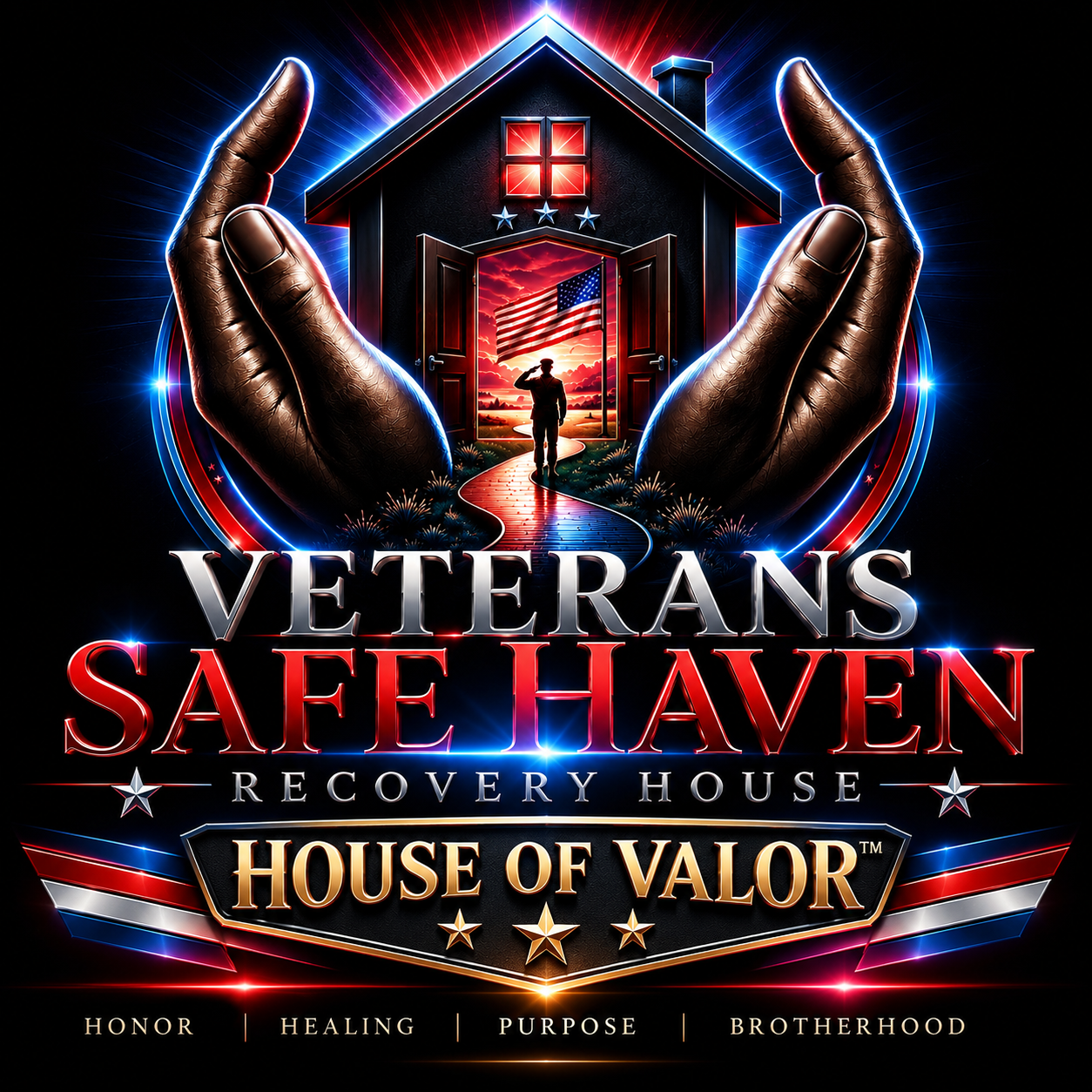 Veterans Safe Haven Recovery House logo
