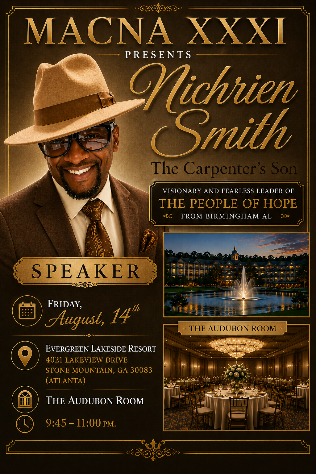 MACNA XXXI presents Nichrien Smith — The Carpenter's Son